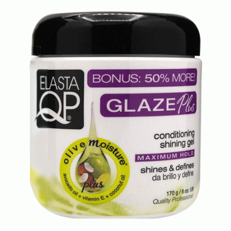 Elasta QP Glaze Plus Maximum Hold Conditioning Shining Gel 8oz