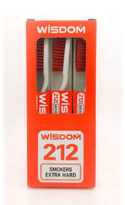 Wisdom 212 Smokers Extra-Hard Toothbrush