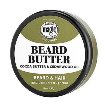 Magic Cocoa Butter & Cedarwood Oil Beard & Hair Butter 3.5oz