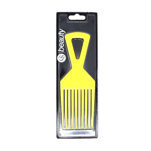 2407 Long Metal Styling Afro Pik Hair Comb